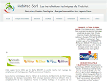 Tablet Screenshot of habitec.info